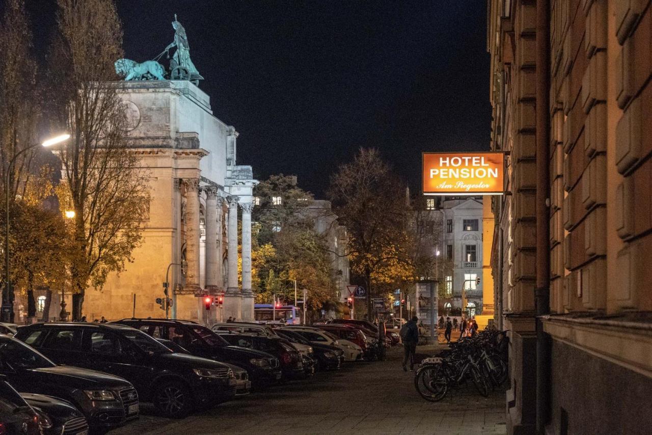 Hotel-Pension Am Siegestor München Exterior foto